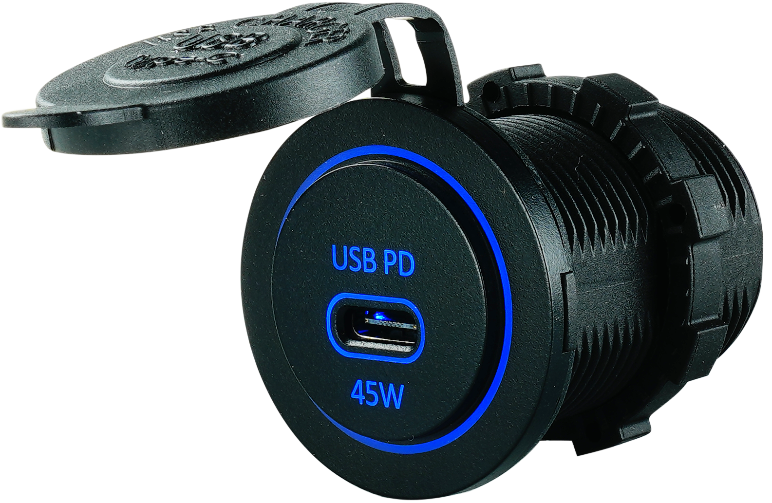 AS237-PD 45W Marine Boat USB Type C Smart Charger