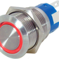 Marine Boat Stainless Steel Push-Button Switch With LED Ring