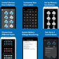 Marine Boat Membrane Touch Control Switch Panel with Bluetooth APP 6P